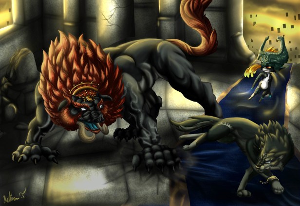 Legend of Zelda Dark Beast Fight