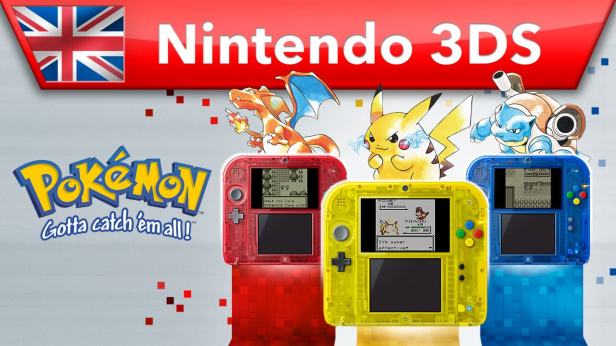 2DS systems with Pokemon on them.