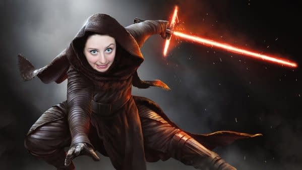 Girl version of Kylo Ren